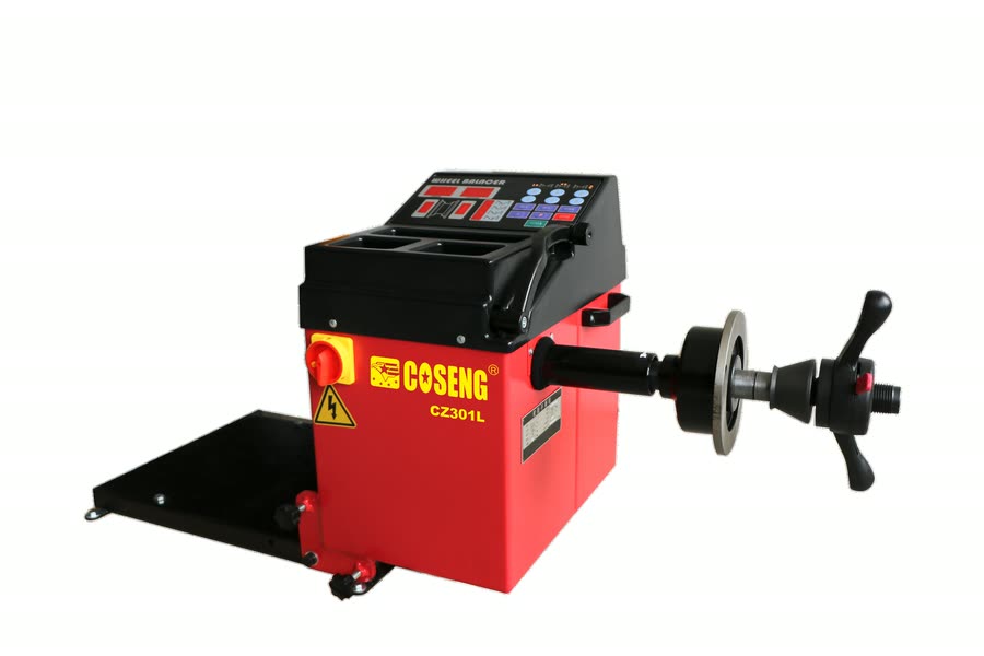 COSENG CZ301 — Mobile wheel balancer · Rim 10–30''