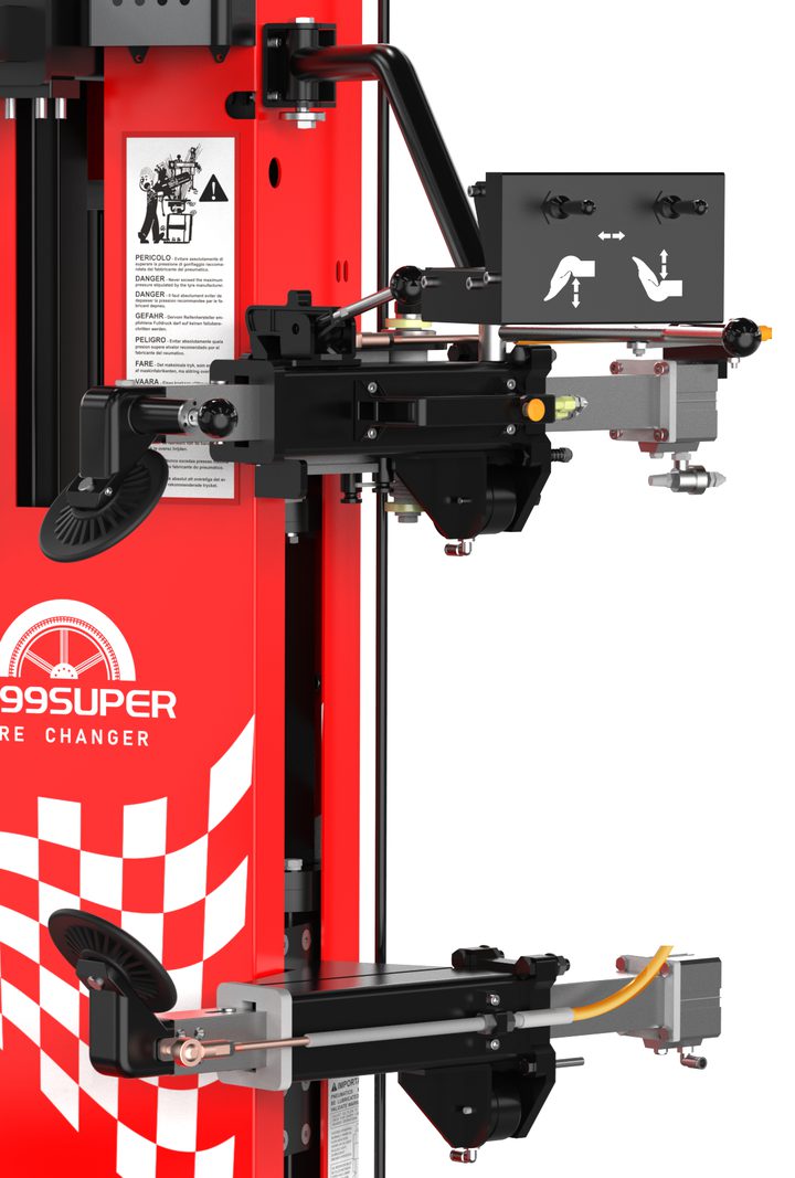 COSENG C299SUPER — Upper & lower bead-breaker arms